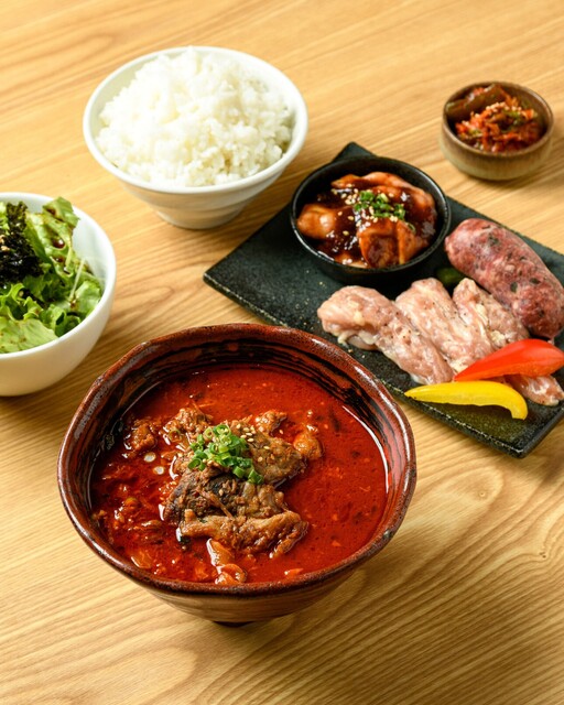 ユッケジャン定食

