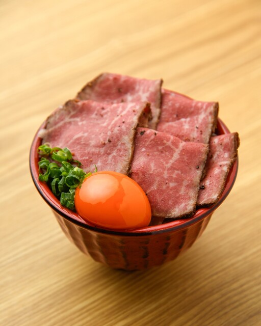 ローストビーフ丼ハーフ

