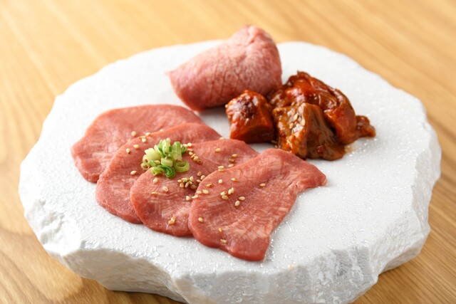 生タン・3種盛り