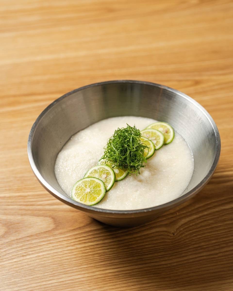 とろろ酢橘冷麵